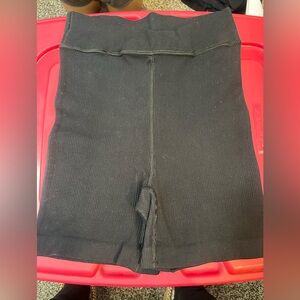 Free People Movement Ribbed bike shorts